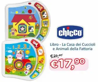 Chicco Libro - La Casa dei Cuccioli e Animali della Fattoria