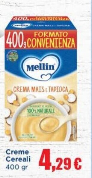 Mellin Creme Cereali 400 gr