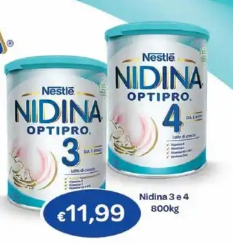 Nestlé Nidina 3 e 4 800kg