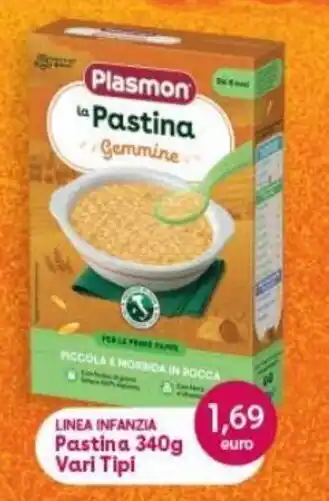 Ideal Bimbo Plasmon Pastina a 340g Vari Tipi offerta