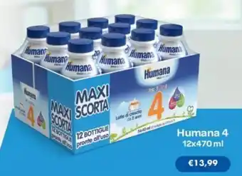 Ideal Bimbo Humana 4 12x470ml offerta
