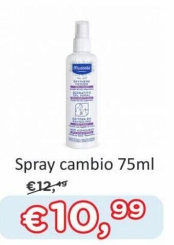 Mustela Spray cambio 75ml