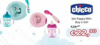 Chicco Set Pappa 6M+ Boy e Girl