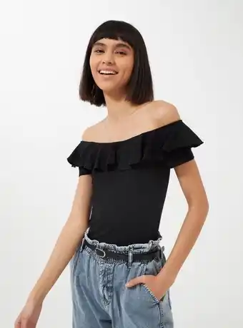 Terranova Body con spalle scoperte e balza offerta