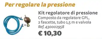 Bricocenter Kit regolatore di pressione offerta