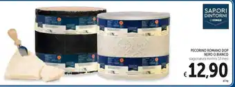 Spazio Conad Pecorino Romano DOP Nero o Bianco 12 mesi offerta