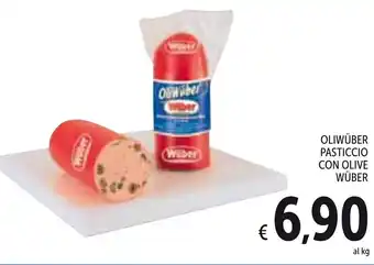 Spazio Conad Wüber Oliwüber Pasticcio con Olive offerta