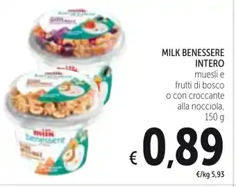 Intero Milk Benessere 150g