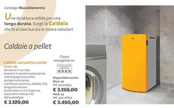Bricocenter Caldaia compatta a pellet mod. 16 offerta