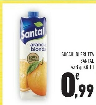 Conad Santal Succhi Di Frutta offerta