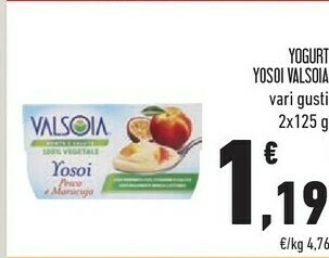 Conad Valsoia Yogurt Yosoi offerta