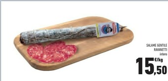 Conad Salame Gentile Ravanetti offerta