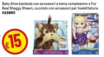 Iper La Grande Hasbro Peluche offerta