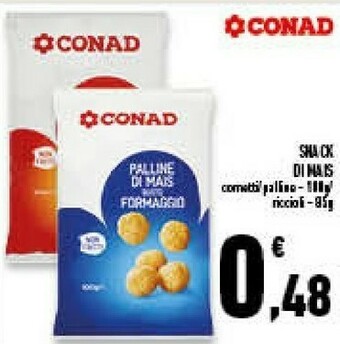 Conad Superstore Conad Di Mais Snack offerta