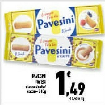 Conad Superstore Pavesi Ni Al Caffè 200 G(ml) offerta