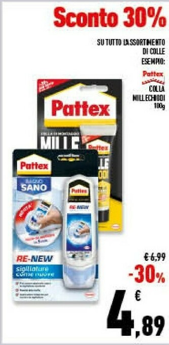 Conad Superstore Pattex Su Tutto La Ssortinento Di Colle offerta