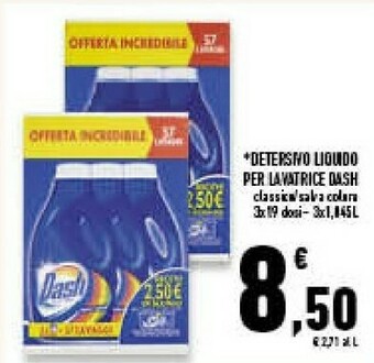 Conad Superstore Dash Detersivo Liquido Per Lavatrice offerta