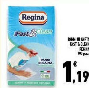 Conad Superstore Regina Fast & Clean Panni In Carta offerta