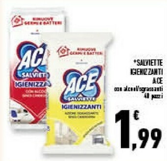 Conad Superstore Ace Salviette Igienizzanti offerta