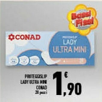 Conad Superstore Conad - Lady Ultra Mini Proteggislip offerta