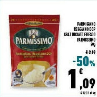 Conad Superstore Parmissimo Parmigiano Reggiano DOP Grattugiato Fresco offerta