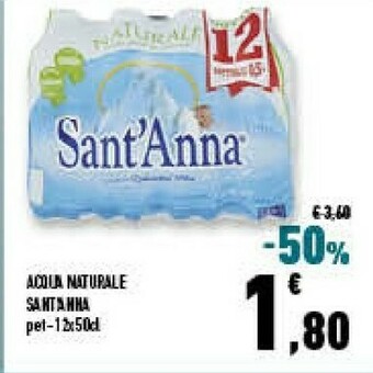 Conad Superstore Sant'anna Acqua Naturale offerta