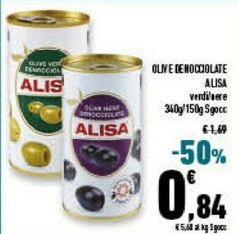 Conad Superstore Alisa - Olive Nere Denocciolate offerta