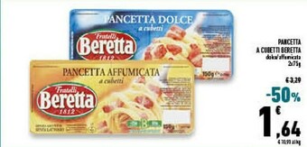 Conad Superstore Beretta A Cubetti Pancetta offerta