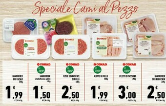 Conad Superstore Hamburger Big Caesar offerta