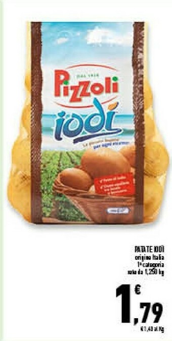 Conad Superstore Pizzoli Patata Iodi offerta