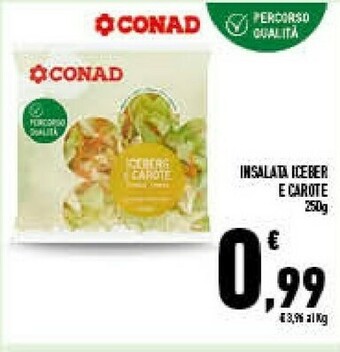 Conad Superstore Insalada Iceberg E Carote offerta