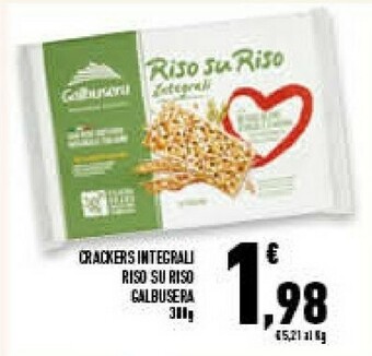 Conad Superstore Galbusera Crackers offerta