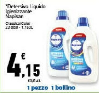 Conad Superstore Napisan Detersivo Liquido Igienizzante offerta