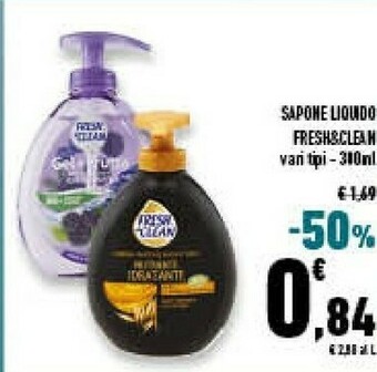 Conad Superstore Fresh & Clean Sapone Liquido 300 Ml offerta