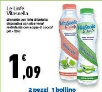 Conad Superstore Vitasnella Le Linfe offerta