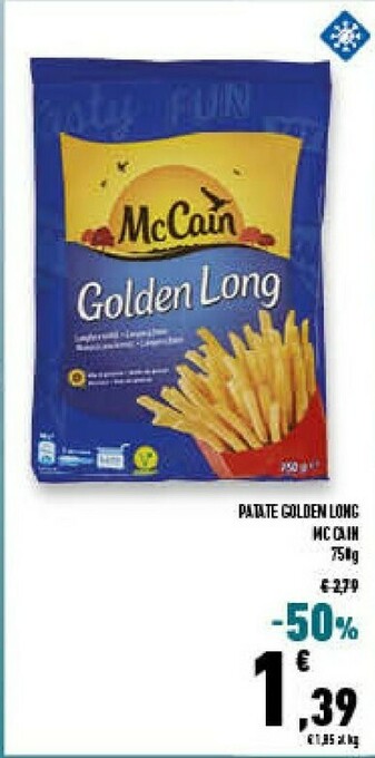 Mccain Golden Long 750 G(ml)