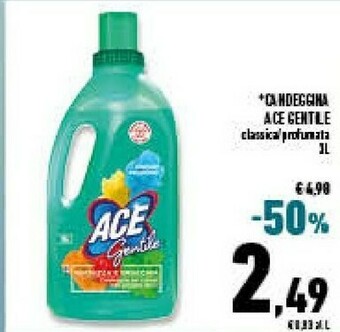 Conad Superstore Ace Gentile Candeggina Classica 3000 Ml offerta