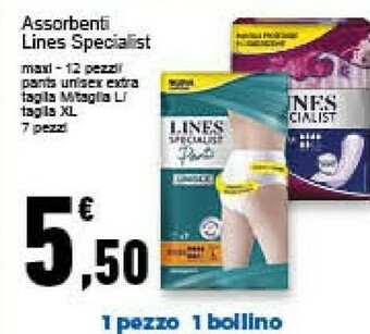 Conad Superstore Lines Assorbenti Specialist offerta