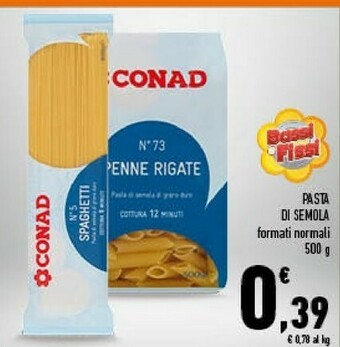 Conad Conad - Penne Rigate N.73 500 G(ml) offerta