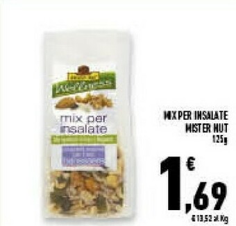 Conad Mister nut Mix Per Insalate 125 G(ml) offerta