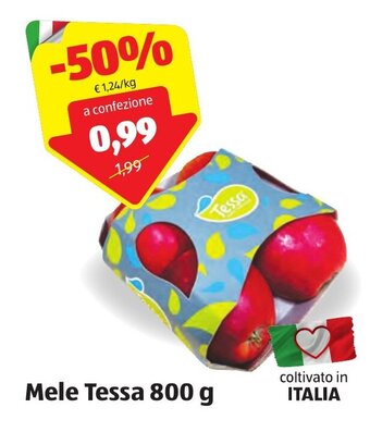 ALDI Mele Tessa 800 g offerta