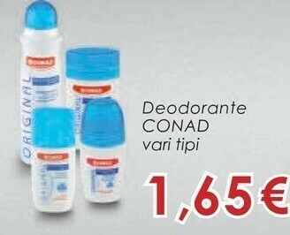 Conad Conad Deodorante offerta