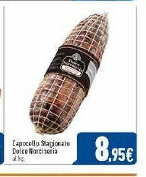 C+C Italmarket Dolce Norcineria Capocollo Stagionato offerta