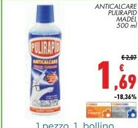 Conad Pulirapid Anticalcare Madel offerta