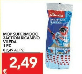 TuoDi Vileda Mop Supermocio 3action Ricambio offerta