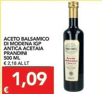 TuoDi Prandini - Aceto Balsamico Di Modena IGP 500 G(ml) offerta