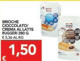 TuoDi Ruggeri Brioche Cioccolato/ Crema Al Latte offerta