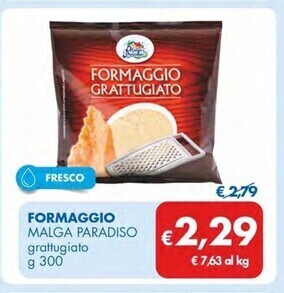 MD Discount Malga paradiso formaggio offerta