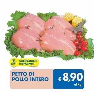 MD Discount Petto di pollo intero offerta