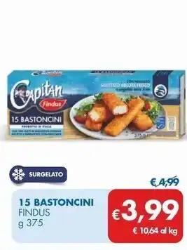 Findus 15 bastoncini